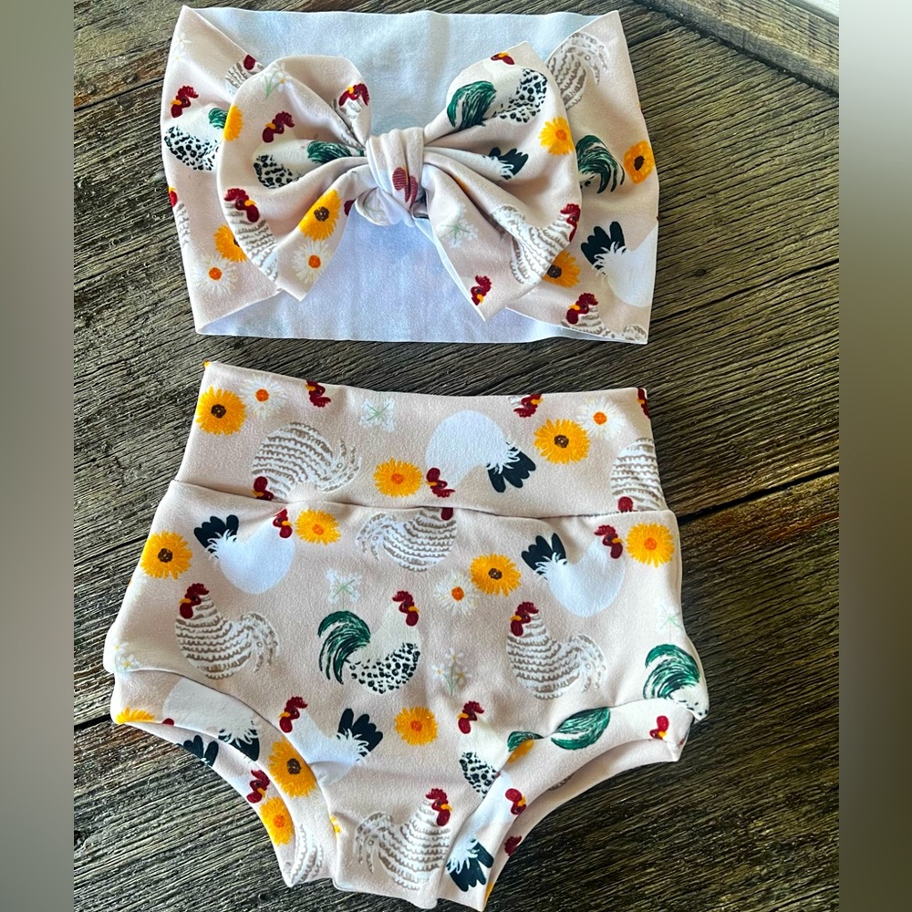 Baby Bloomers & Bow